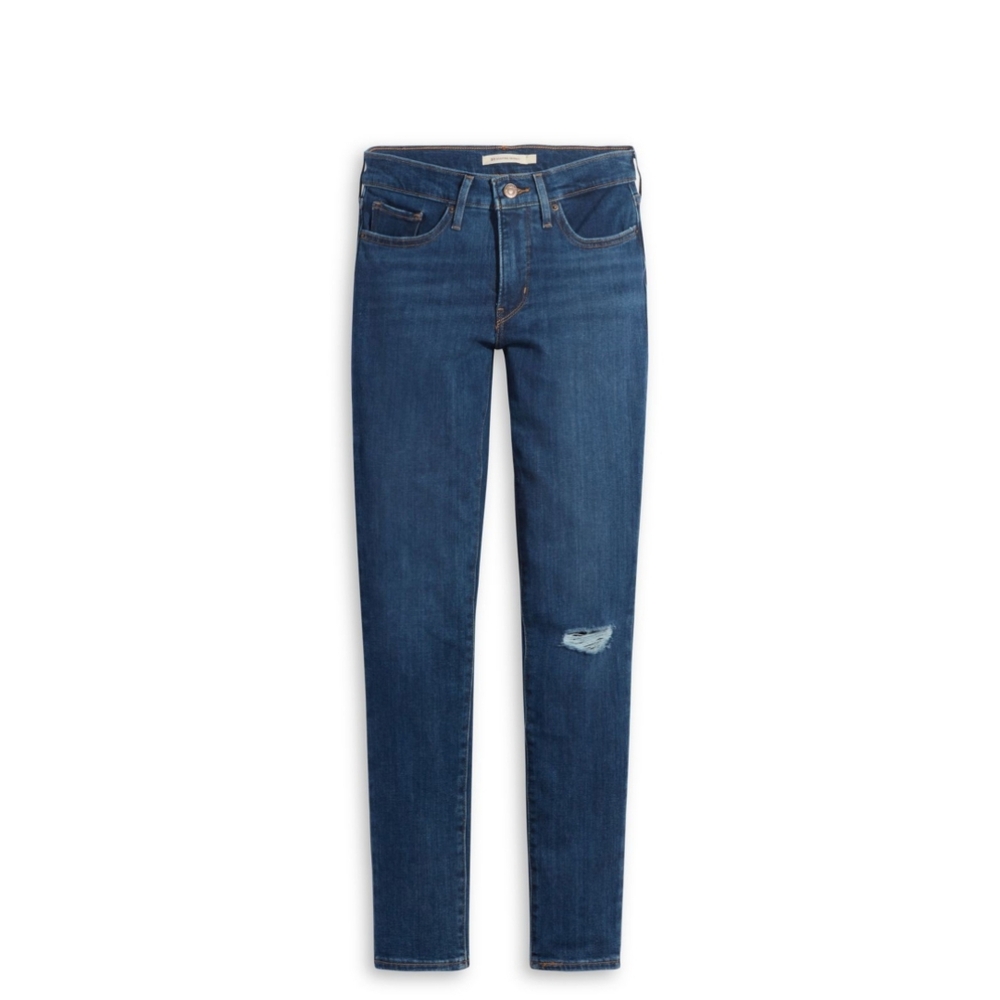 Levi's Blue Skinny Jeans with Distressed Knee New W/ Tags